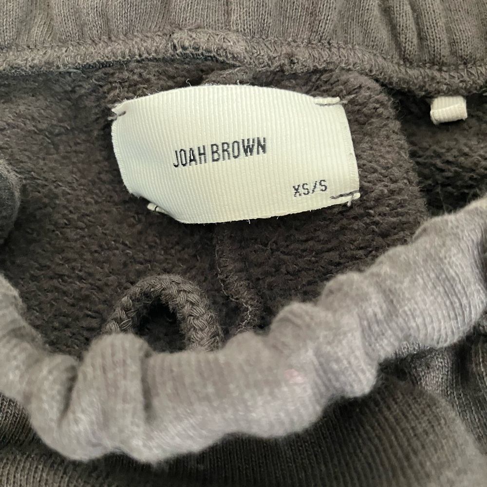 Joah Brown Charcoal Knit Top